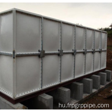 1000 liter üvegszálas FRP GRP panel víztartály